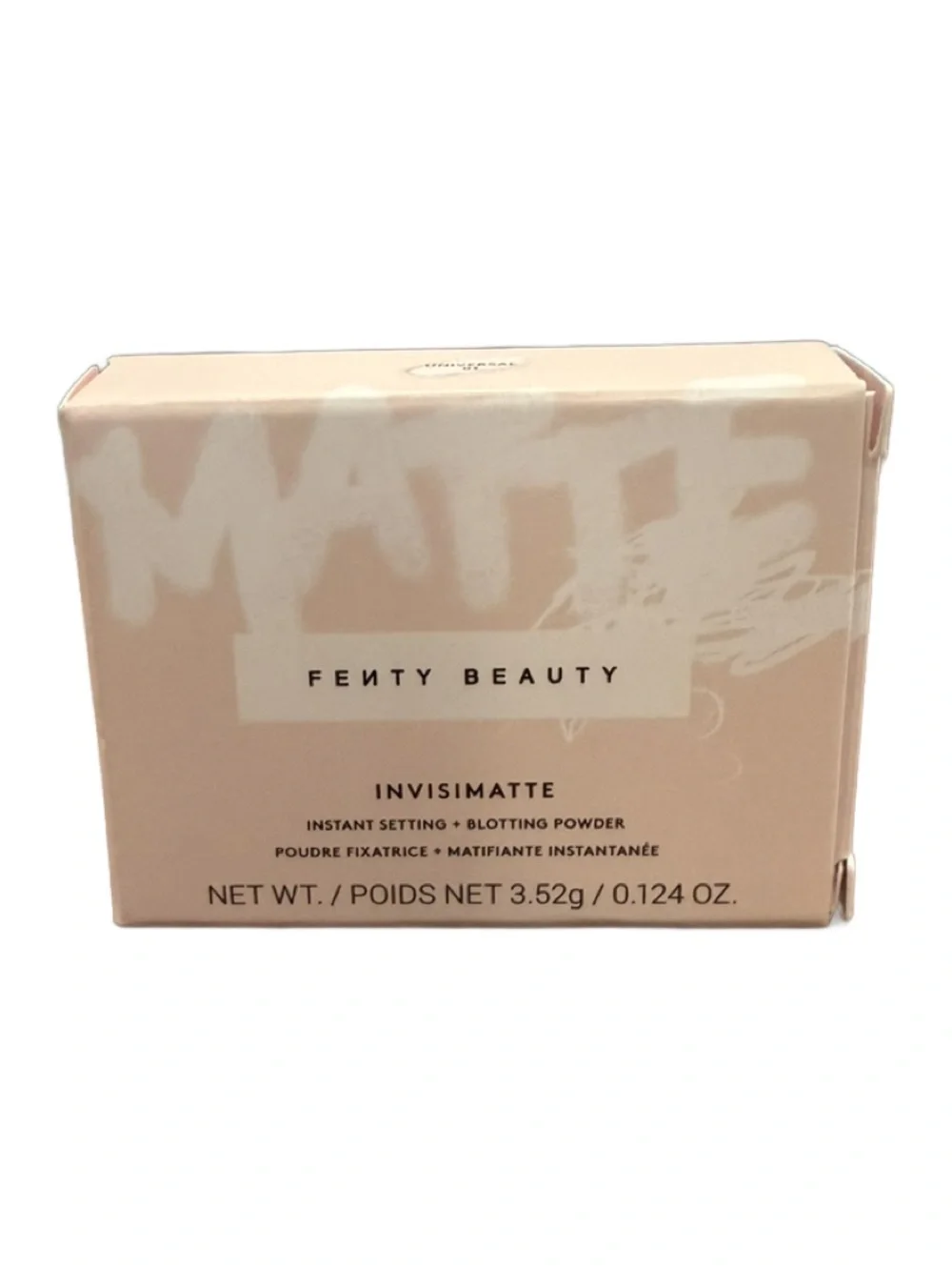 Fenty Beauty Invisimatte Instant setting + blotting powder- Translucent